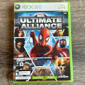 Microsoft Xbox 360 Live Marvel Ultimate Alliance/Forza Motorsport 2 Games.